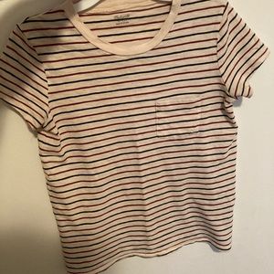 madewell stripped t-shirt